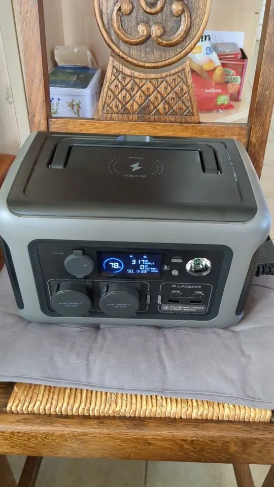 ALLPOWERS R600 Portable Power Station with Optional Solar Panel – 299Wh LiFePO4