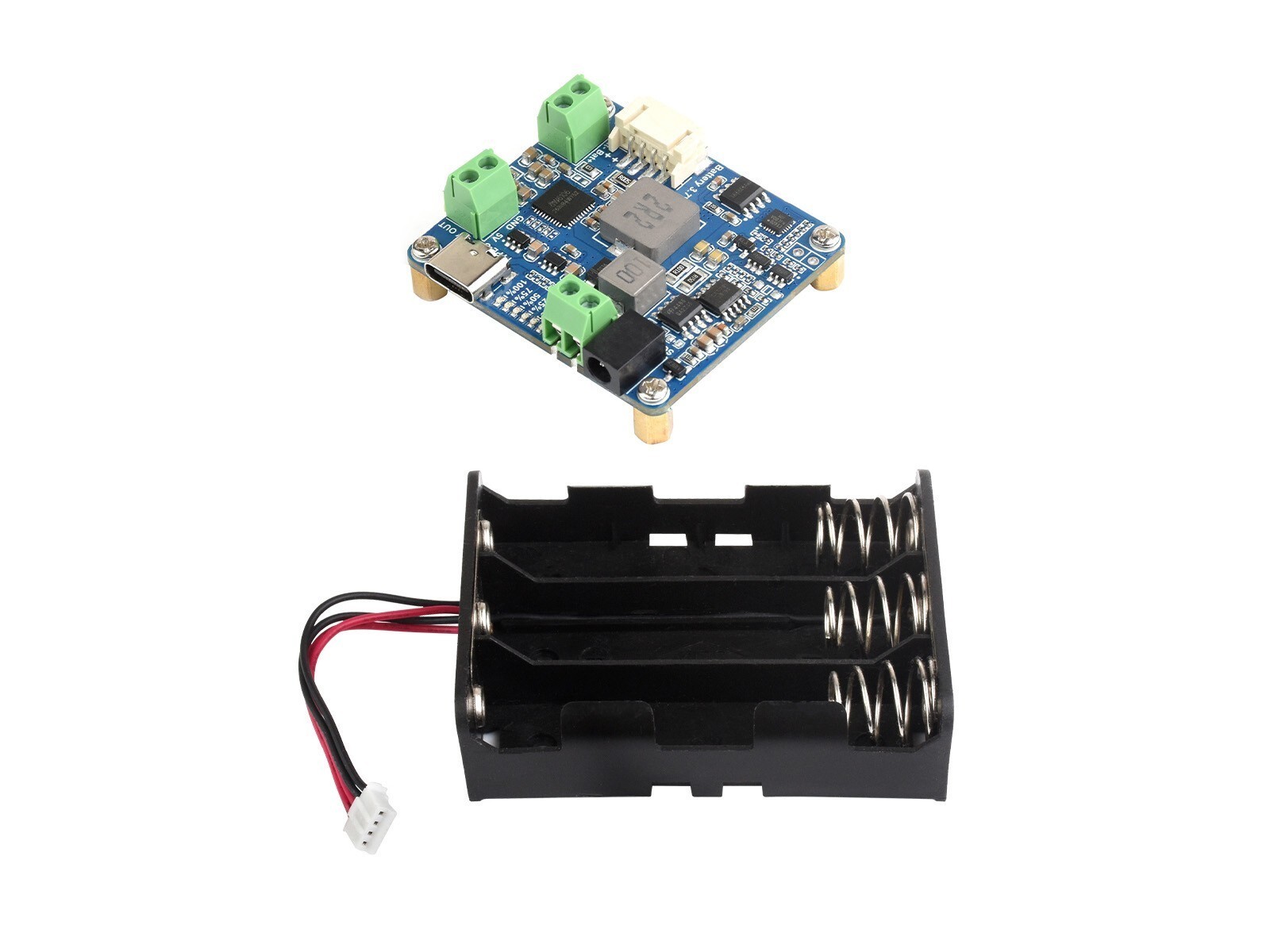 Waveshare Solar Power Management Module (D), Supports 6V~24V Solar Panel New