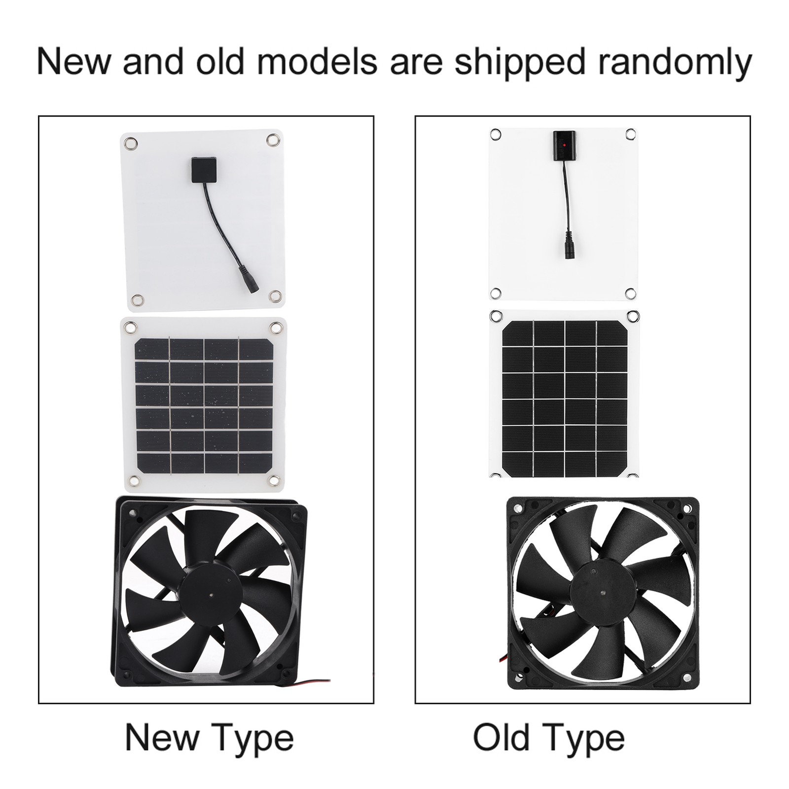 10W Solar Powered Fan Kit Solar Panel Waterproof DC Exhaust Fan For Chicken Coop