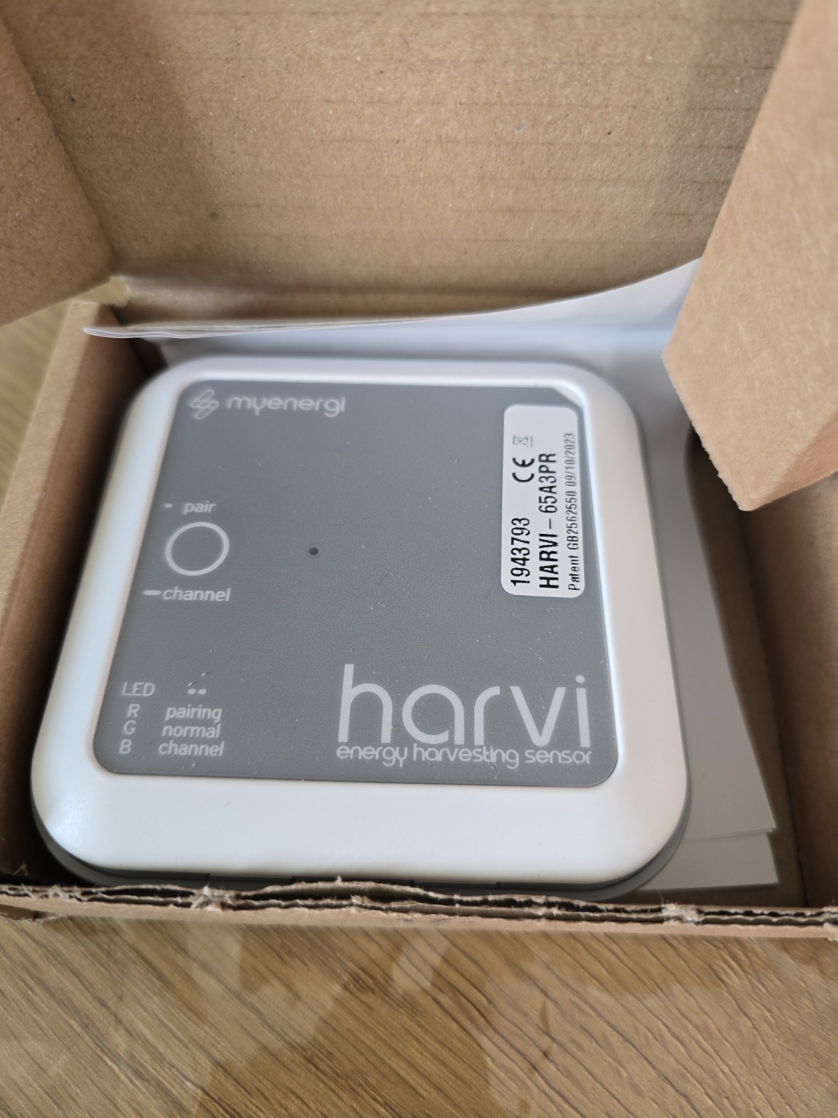 Myenergi Harvi Wireless Energy Harvesting Sensor 65A3PR BRAND NEW FREE SHIPPING