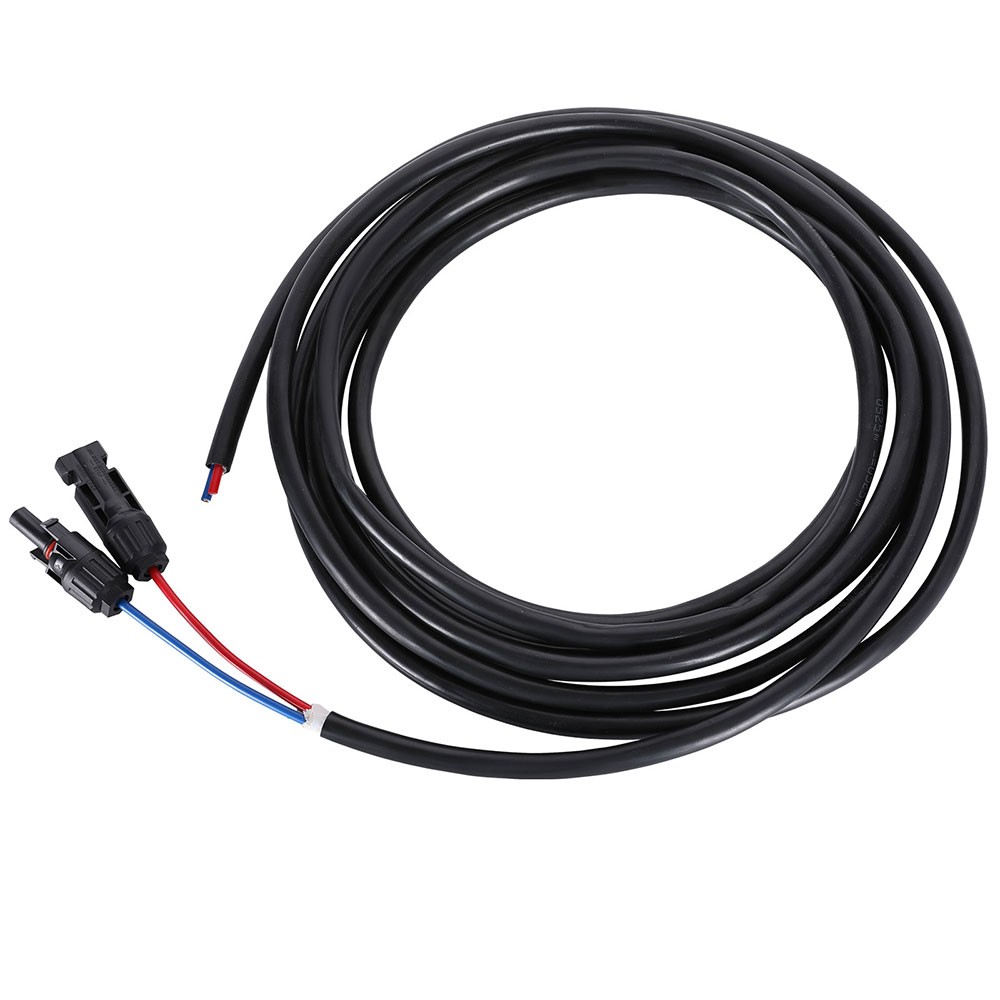 LINEBA 5M/16.4FT Solar Panel Connector MC4 Extension Cable Durable & Waterproof