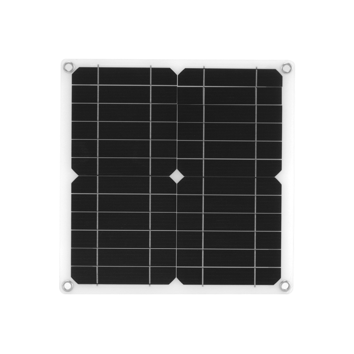 Solar Powered Dual Exhaust Fan Solar Panel Fan 15W For Greenhouse Shed Attic US