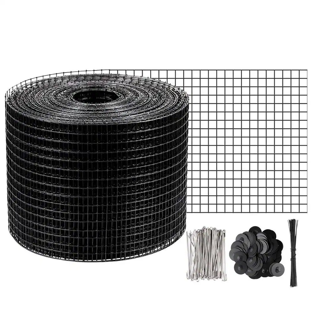 Solar Panel Bird Wire 6 In. X 98 Ft. Critter Guard Roll Kit Removable Steel Sola