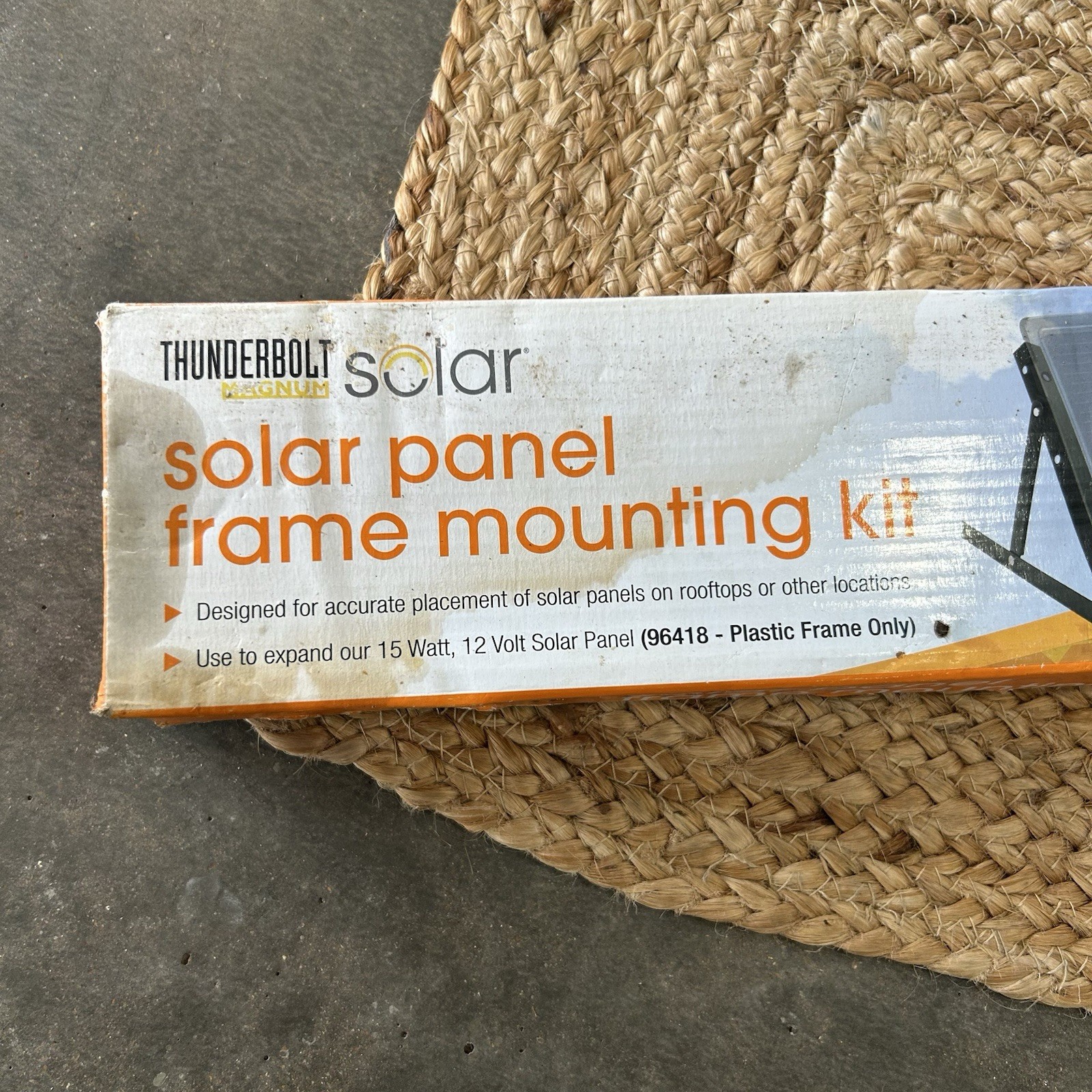 New Thunderbolt Magnum Solar Panel Frame Mounting Kit 68698