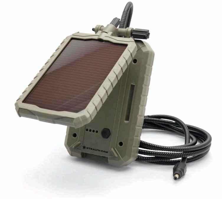 Sol-Pak 12V Solar Battery Pack 3000mAh w/ 10ft Cable Trail Cameras
