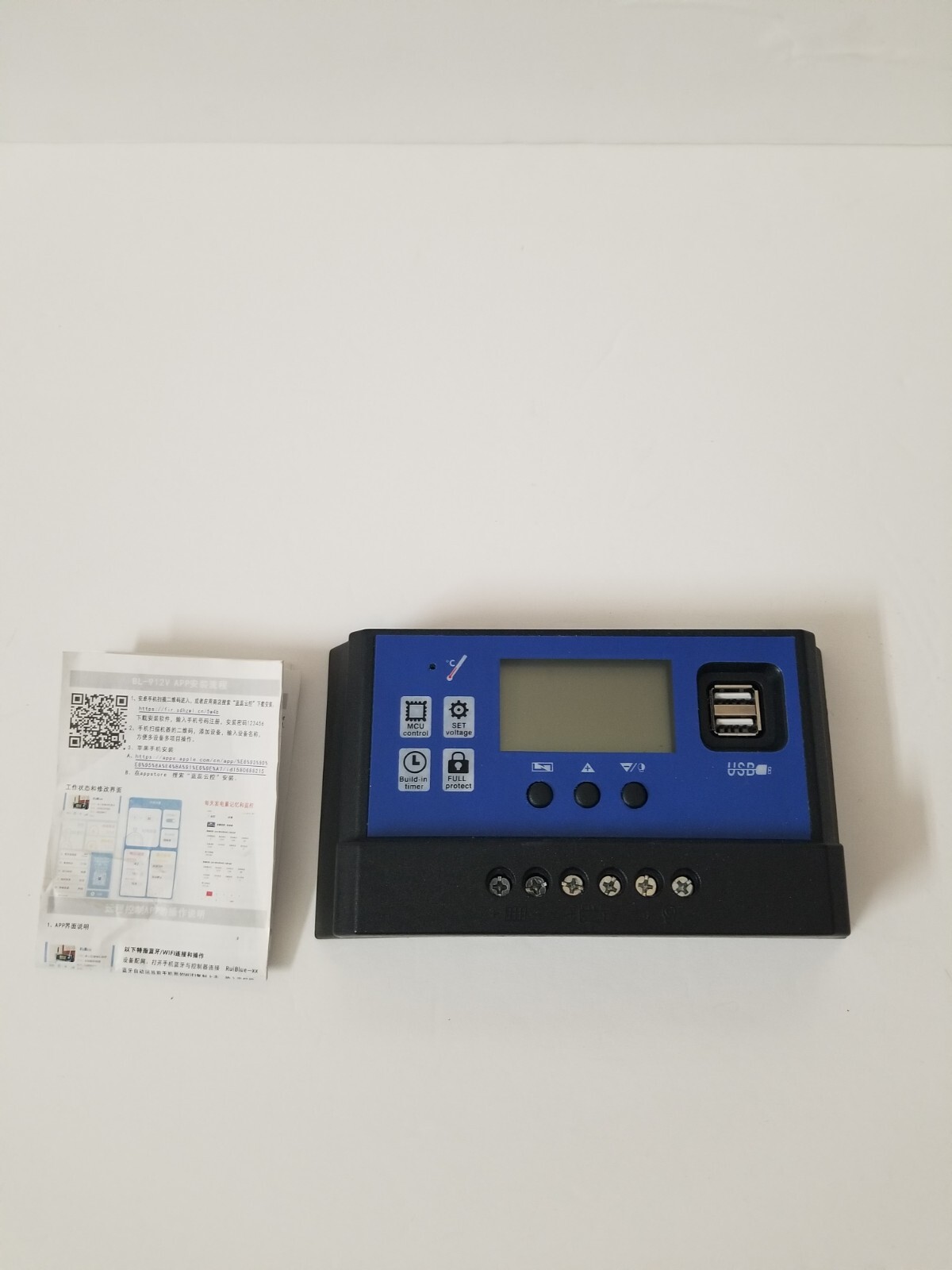 MPPT Solar Panel Regulator Charge Controller Auto Focus Tracking 100A 12V/24V