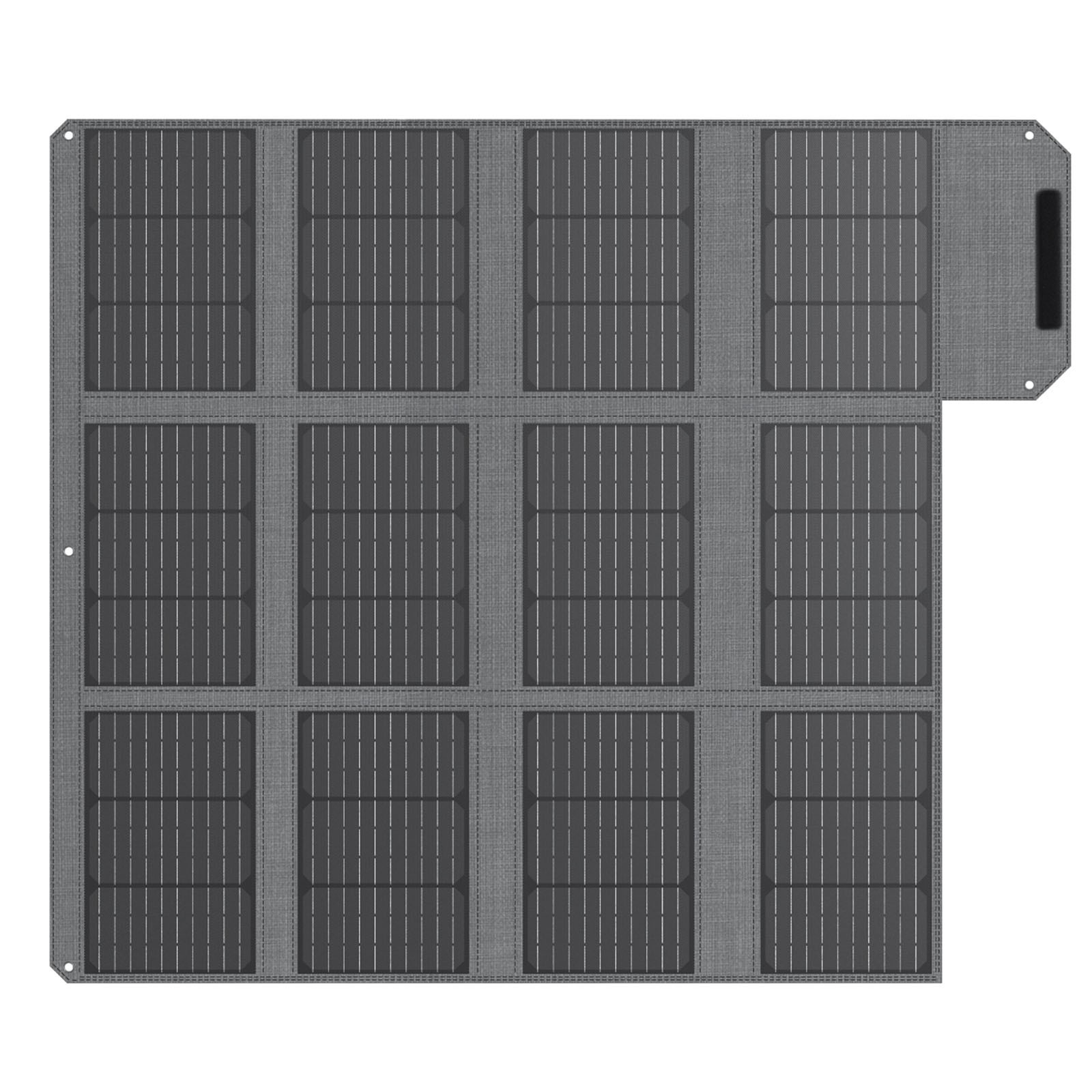POWATTA Foldable 120W Solar panel Waterproof Portable for Camper Hiking Backup