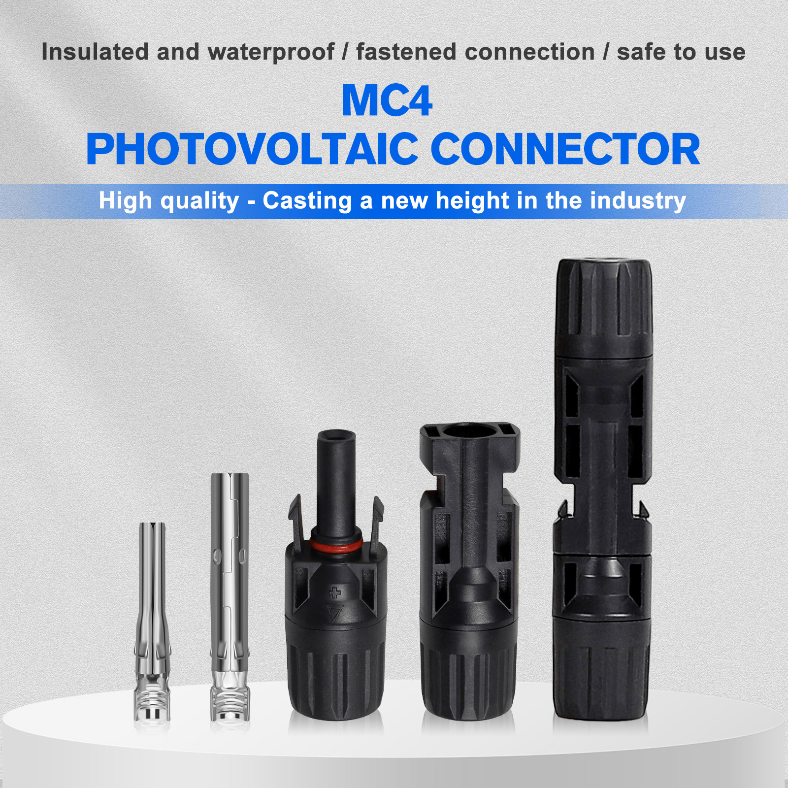 10/20/40 Sets Male Female M/F Solar Cable Connectors Wire DIY Solar Panel