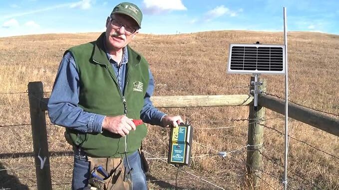 10W Solar Powered Charger Kit for Automatic Gate Opener Electric Fence + Bracket