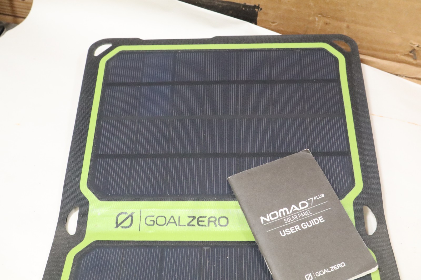 Goal Zero Nomad 7 Plus Solar Panel Backpacking Hiking Camping Charger