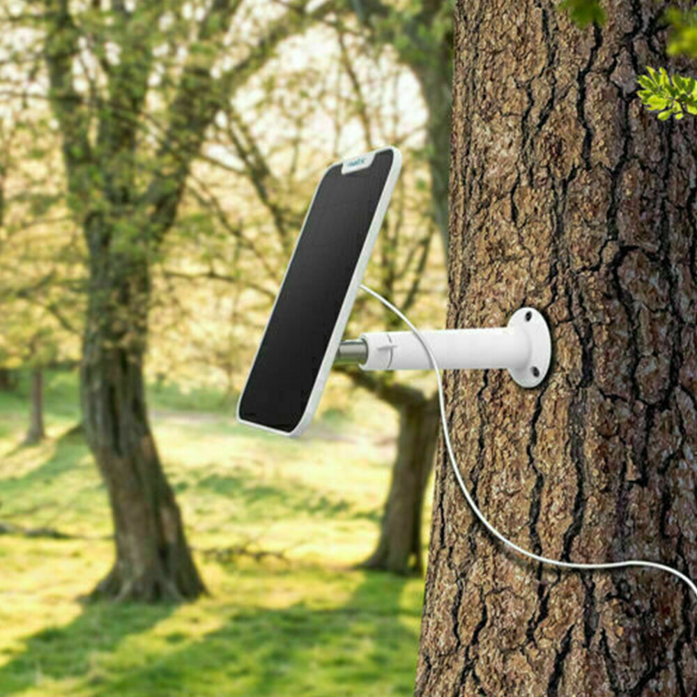 Waterproof Solar Panel Kit for Eufy Eufycam Cam E/2C/E/2 Pro w/9.8ft Power Cable