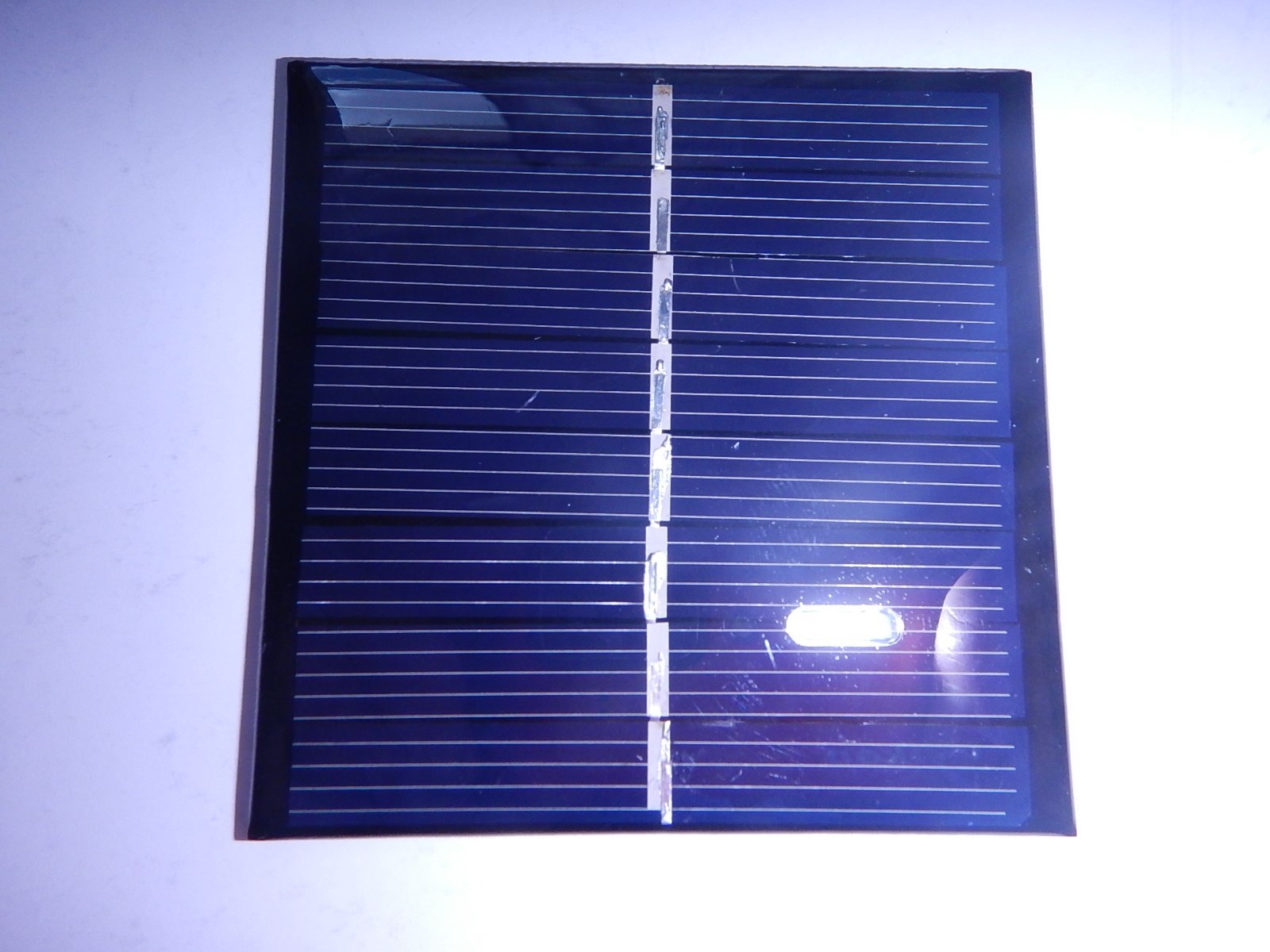 4V x 140 mA. Mini Solar Panel epoxy encapsulated virtually indestructible .5W