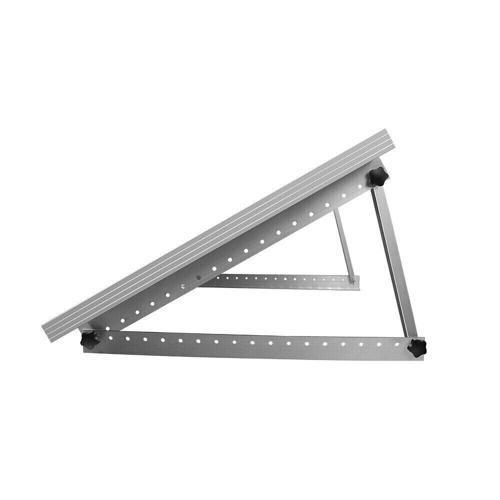 28″ Solar Panel RV Tilt Mount Brackets Ground Roof Flat Surface Adjustable Frame