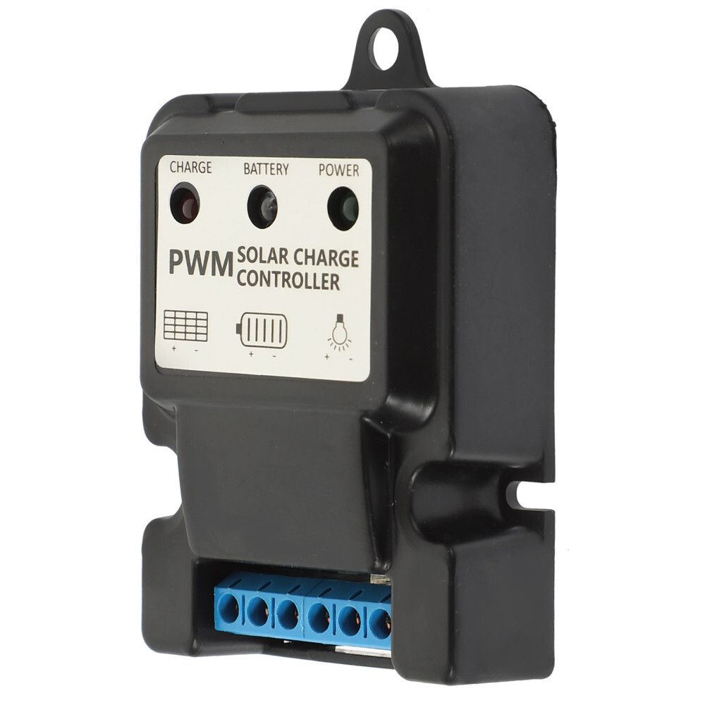 6V 12V 10A Auto Solar Panel Charge Controller Battery Charger Regulator Black