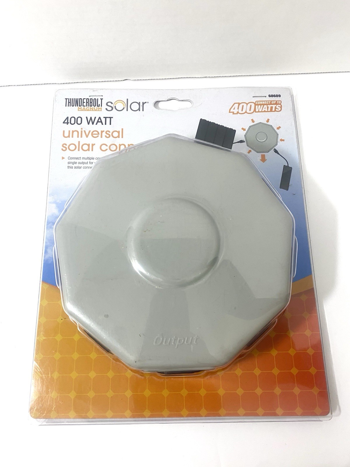 NEW Thunderbolt 68689 Magnum Panel Output 400 Watt Universal Solar Connector