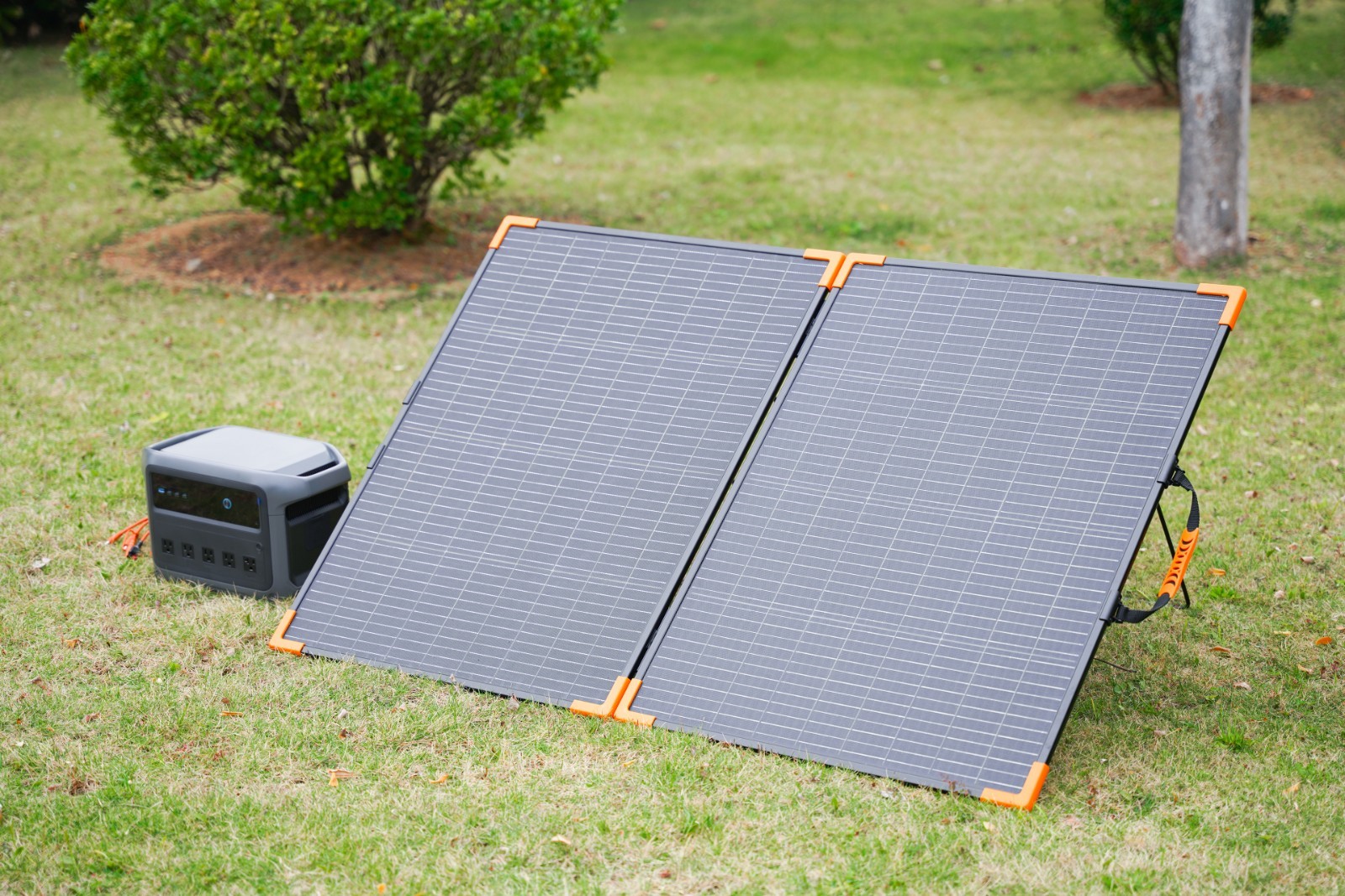 MHPOWOS 100W 200W Portable Solar Panel Bifacial for Jackery Explorer 1000 v2