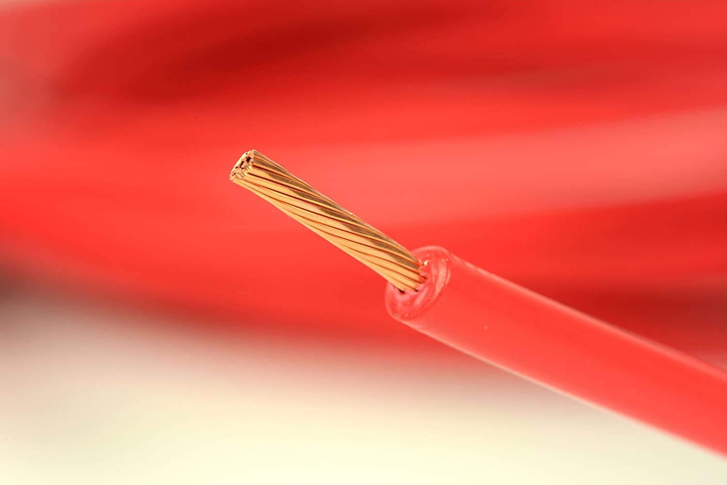 Temco 12 Awg/Gauge Solar Cable – Made in the USA 15 Feet Red(Variety of Lengths