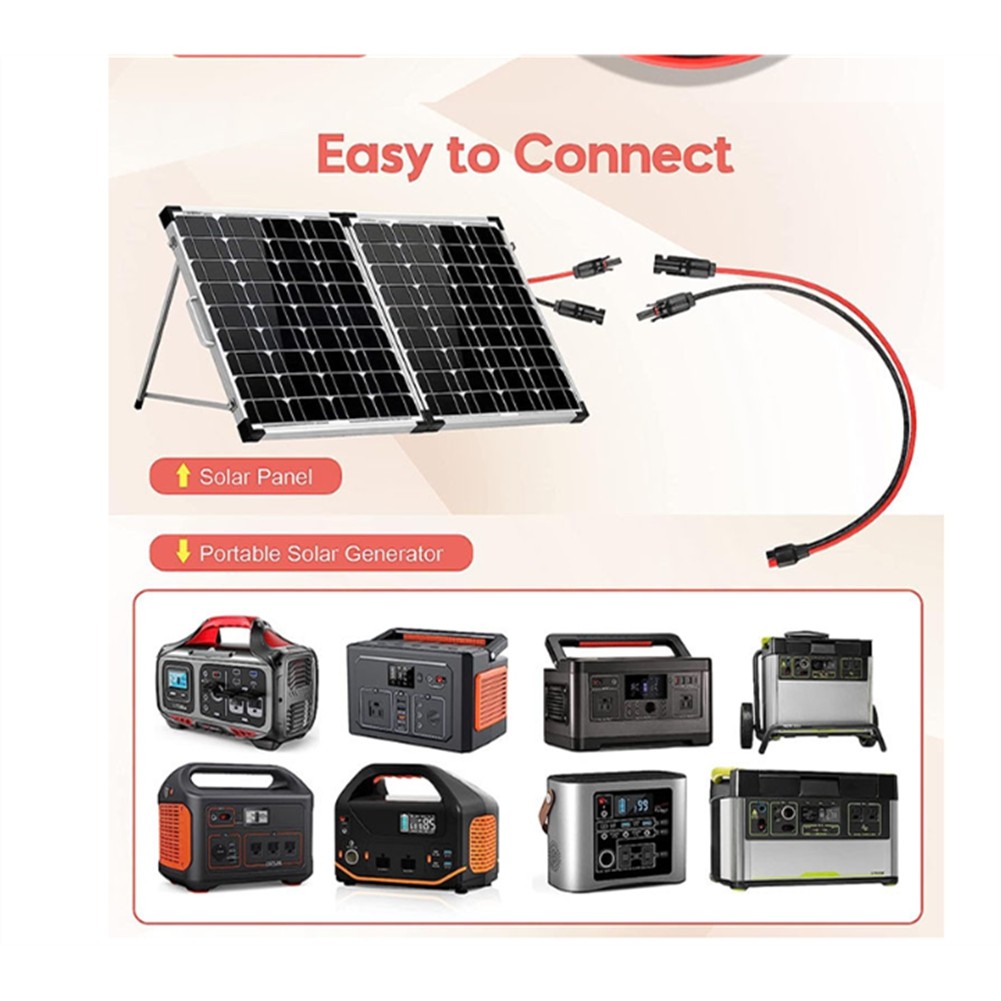 1.5m/5FT 14AWG Solar Panel Cable for for Solar7089