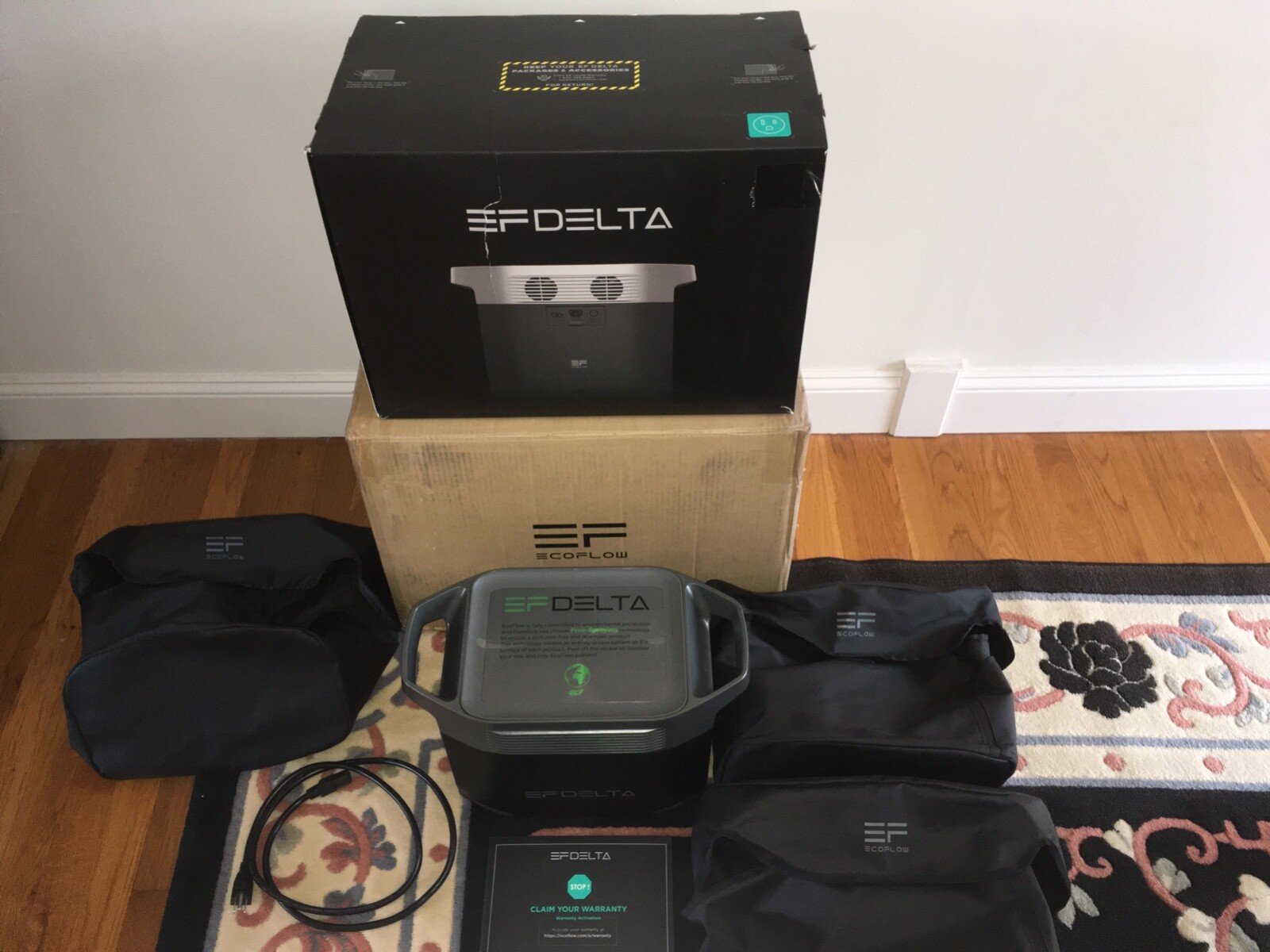 EcoFlow DELTA 1300 Portable Power Station – Battery Generator – 3 FREE COVERS