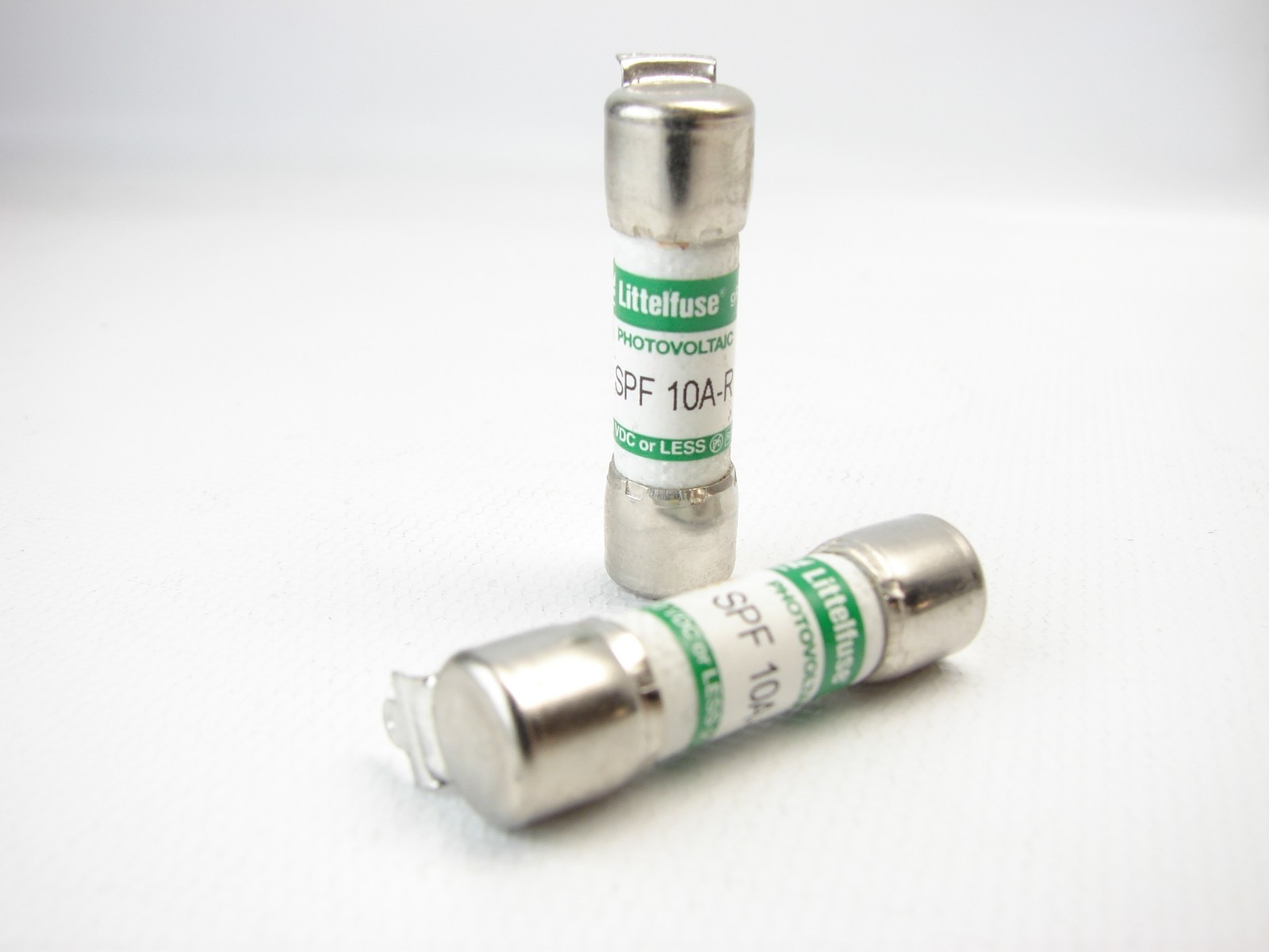 (2) New Littelfuse SPF 10-R Photovoltaic 10-Amp 1000VDC Midget Fuses (t70)
