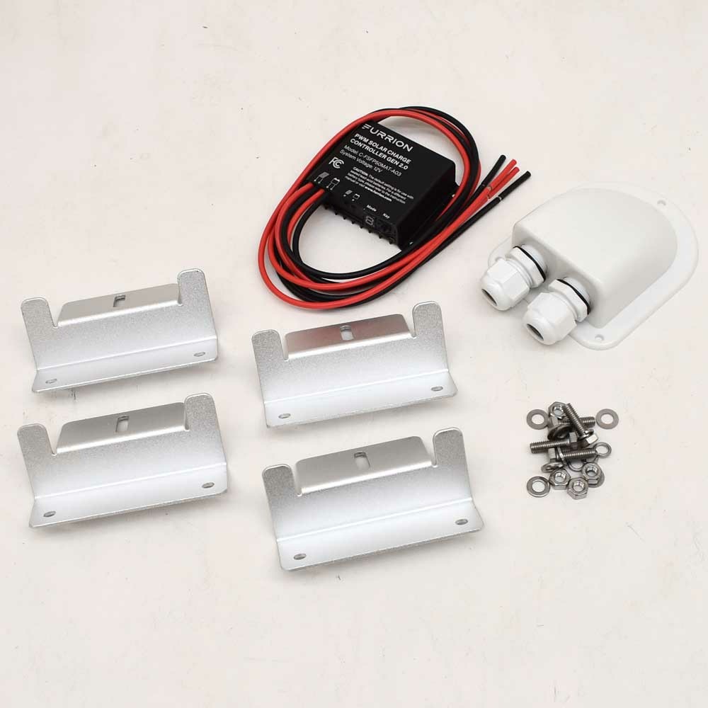Furrion RV Solar Panel Battery Maintainer 100W FSFP10MAT-BL
