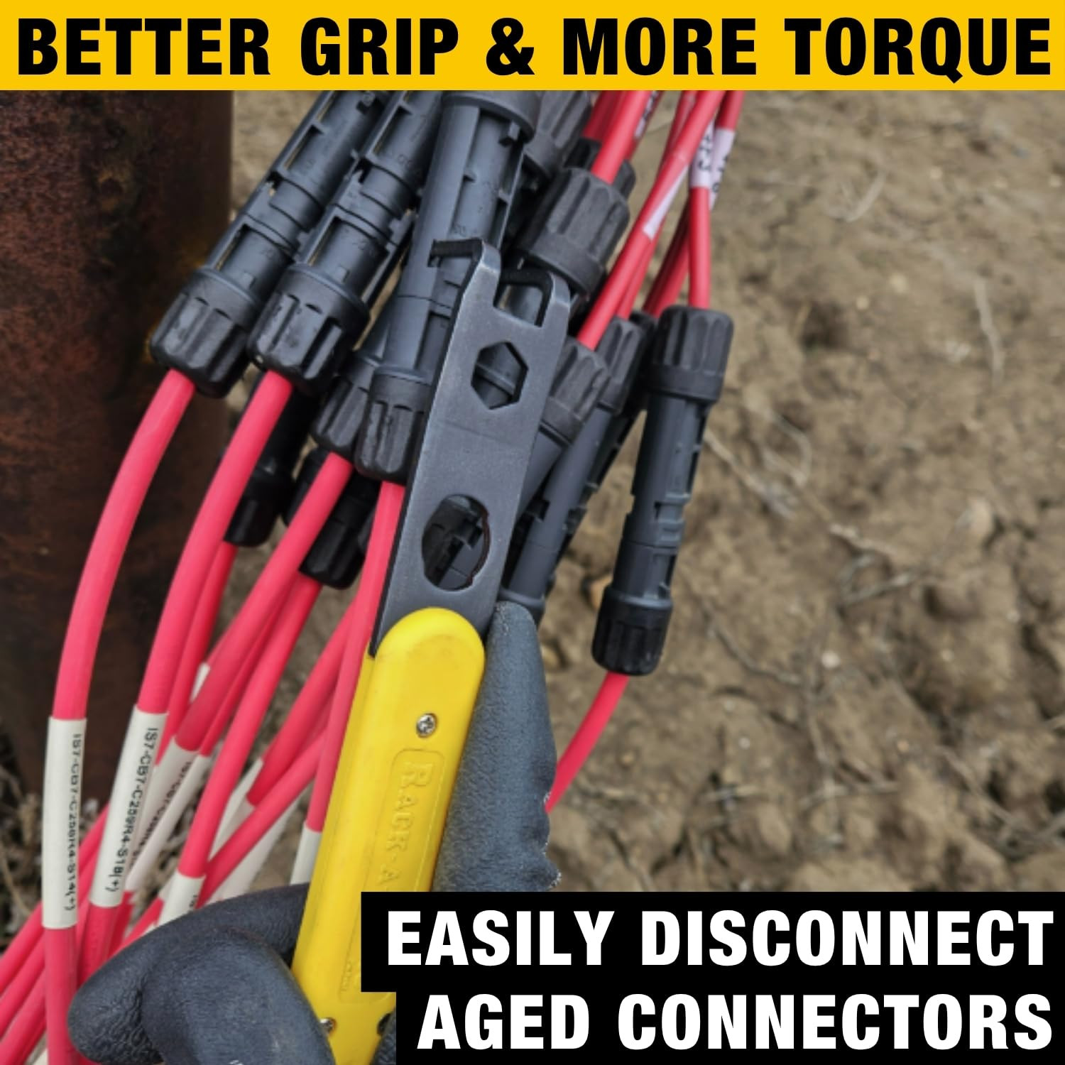 Solar Serpent – 5-In-1 Multipurpose Solar Connector Tool for MC4