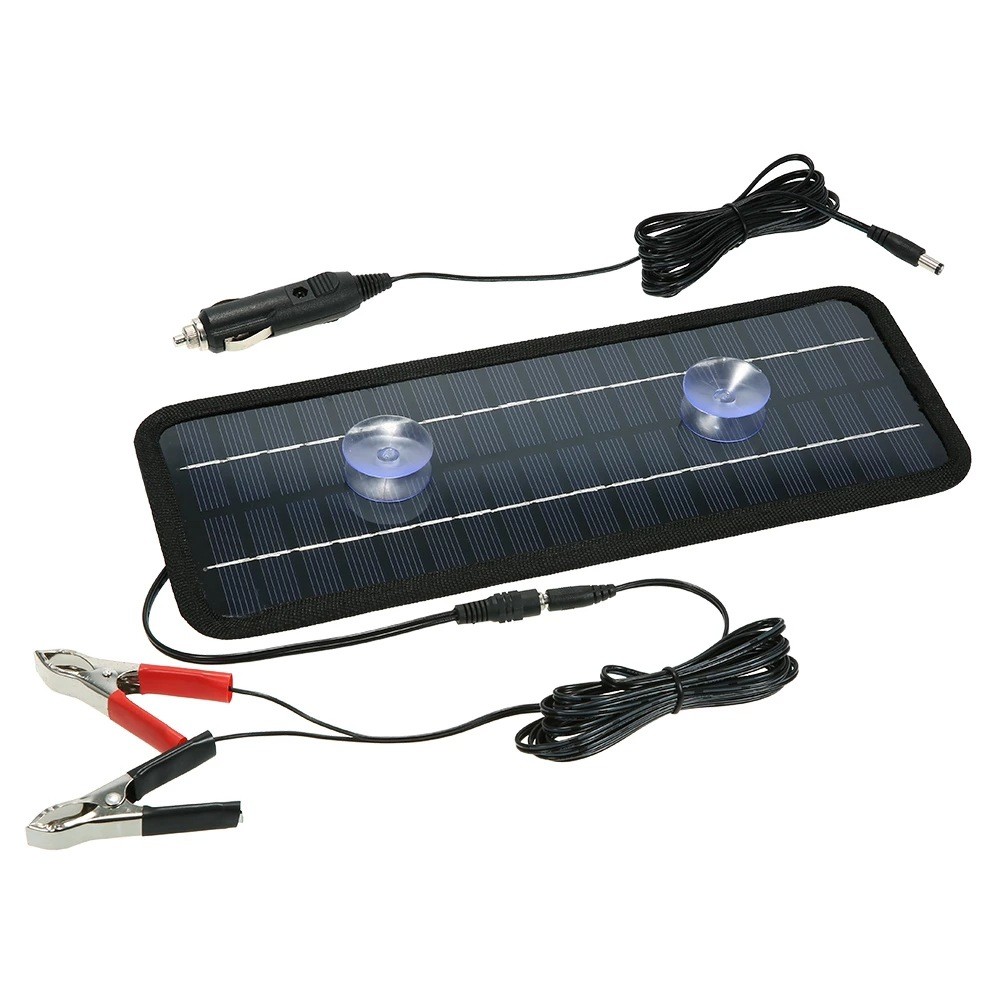 12V Car Lead Acid Battery Solar Charger Panel Trickle Maintainer Solar Charger
