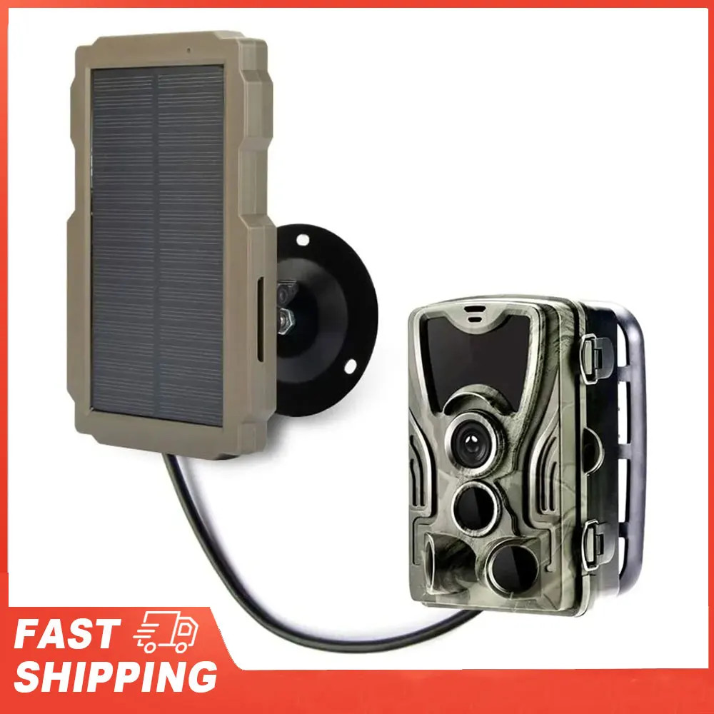 3000Mah 6V-12V Rechargeable Solar Charger Trail Game Solar for Hunting Camera