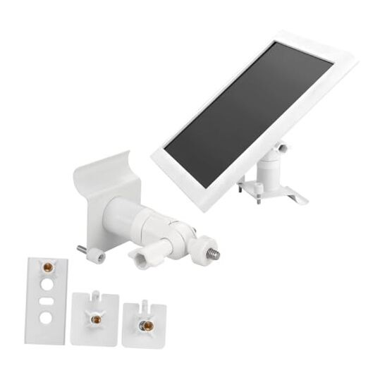 Vinyl Siding Hooks for Stick Up Cam/Pro Solar Panel, Spotlight Cam 1 Pack White