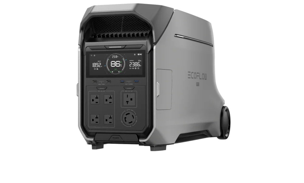 Pro 3 Portable Power Station, 4096Wh LFP Battery, Expandable to 48Kwh, 120/240V