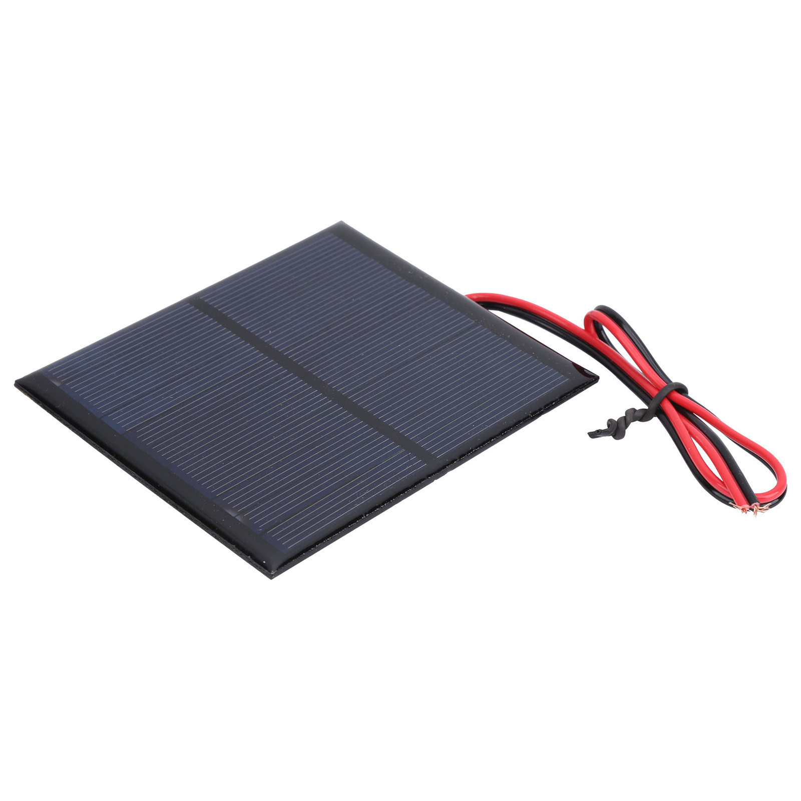 5Pcs Small Solar Panel Epoxy Power Board Module 30CM Red And Black Wire DC5.5V