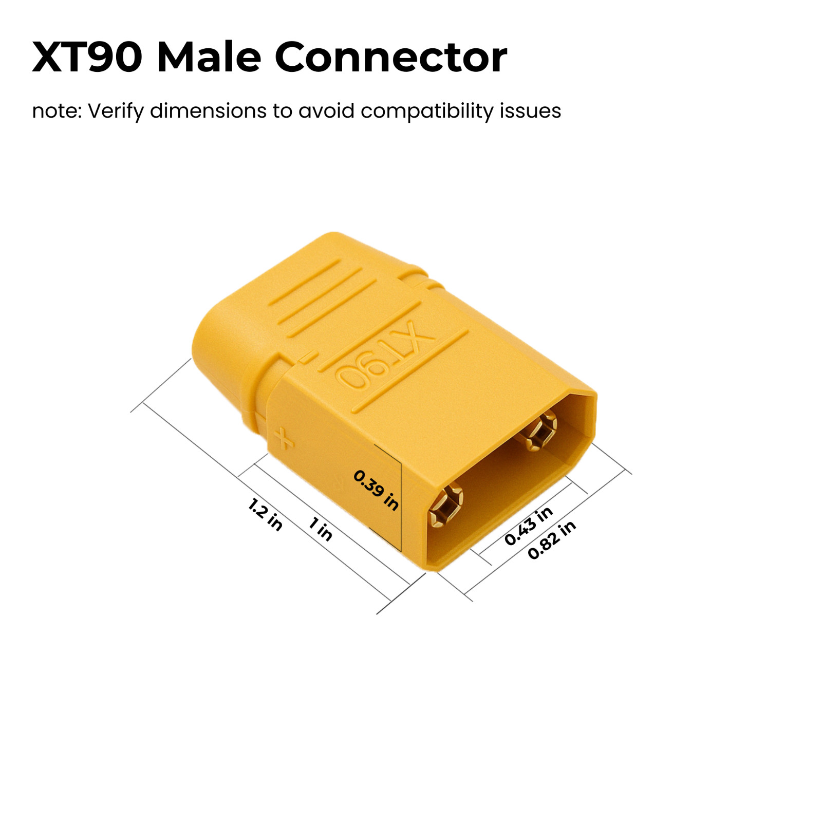 10 AWG Battery Solar Cable for Anderson Powerpole to XT90 Female Male Connector