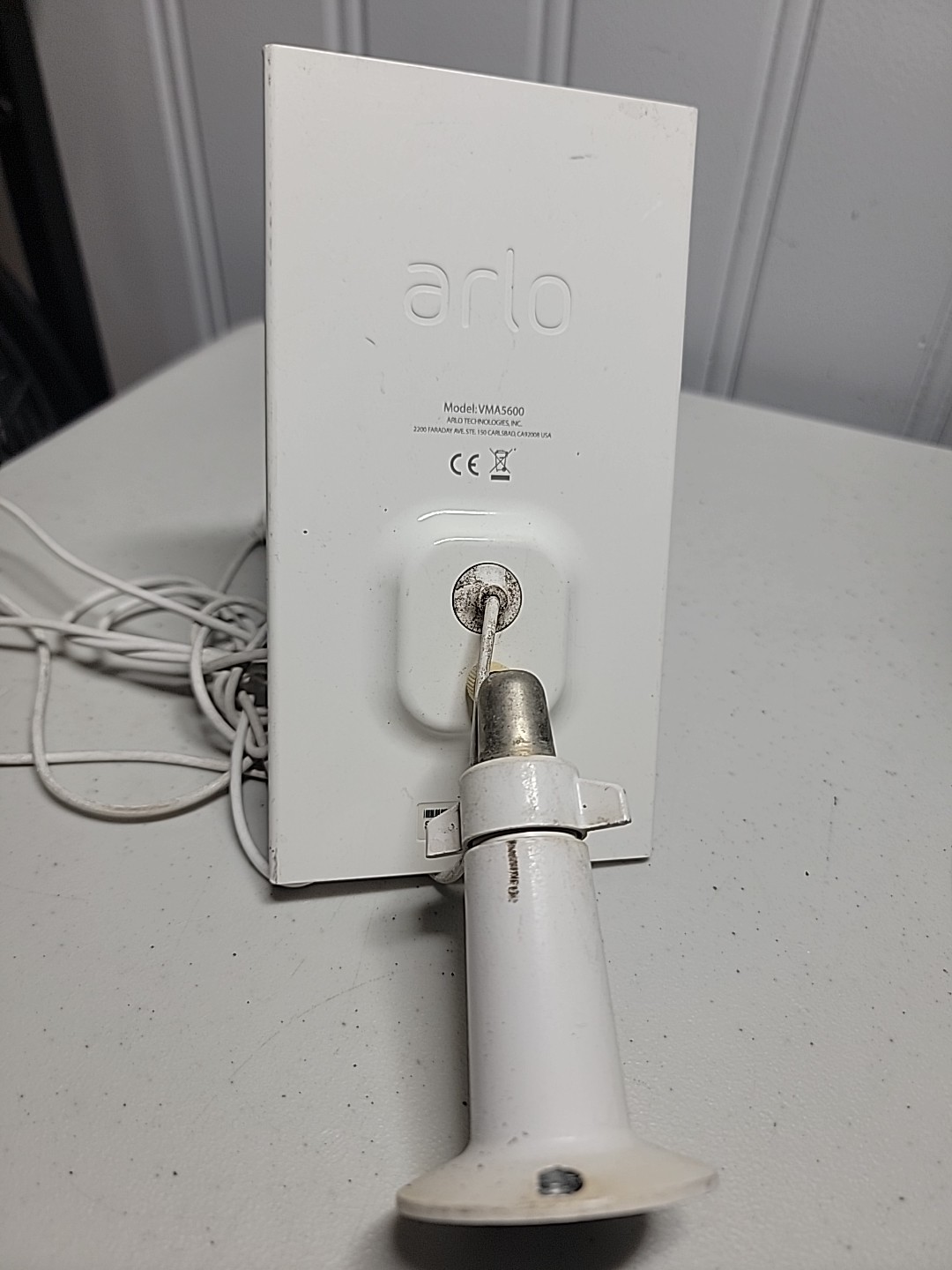 Arlo VMA5600 Solar Panel – White For Arlo Ultra, Ultra 2, Pro 3,4,5S Retail Pull