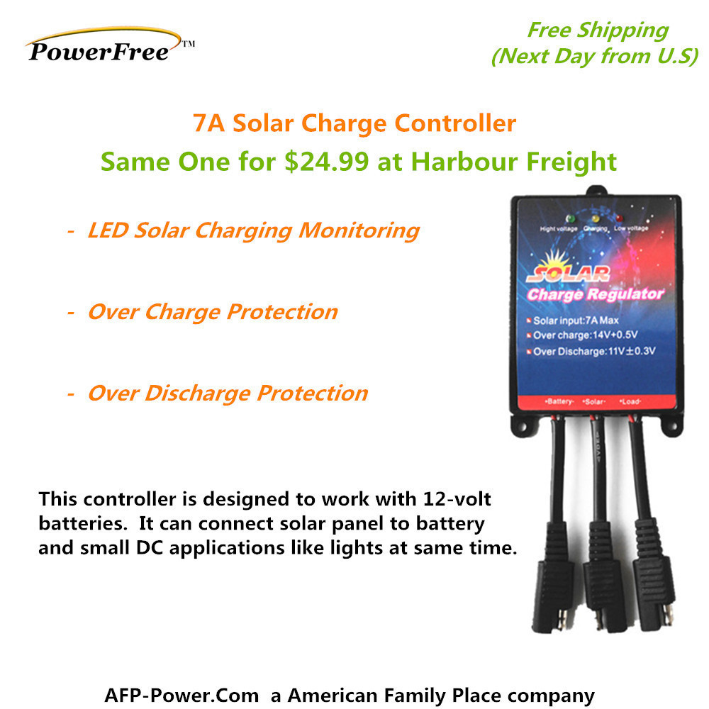 Easy Plug-n-Power Kit 30W 30 Watt Solar Mono Panel Charger 12v Off Grid Battery