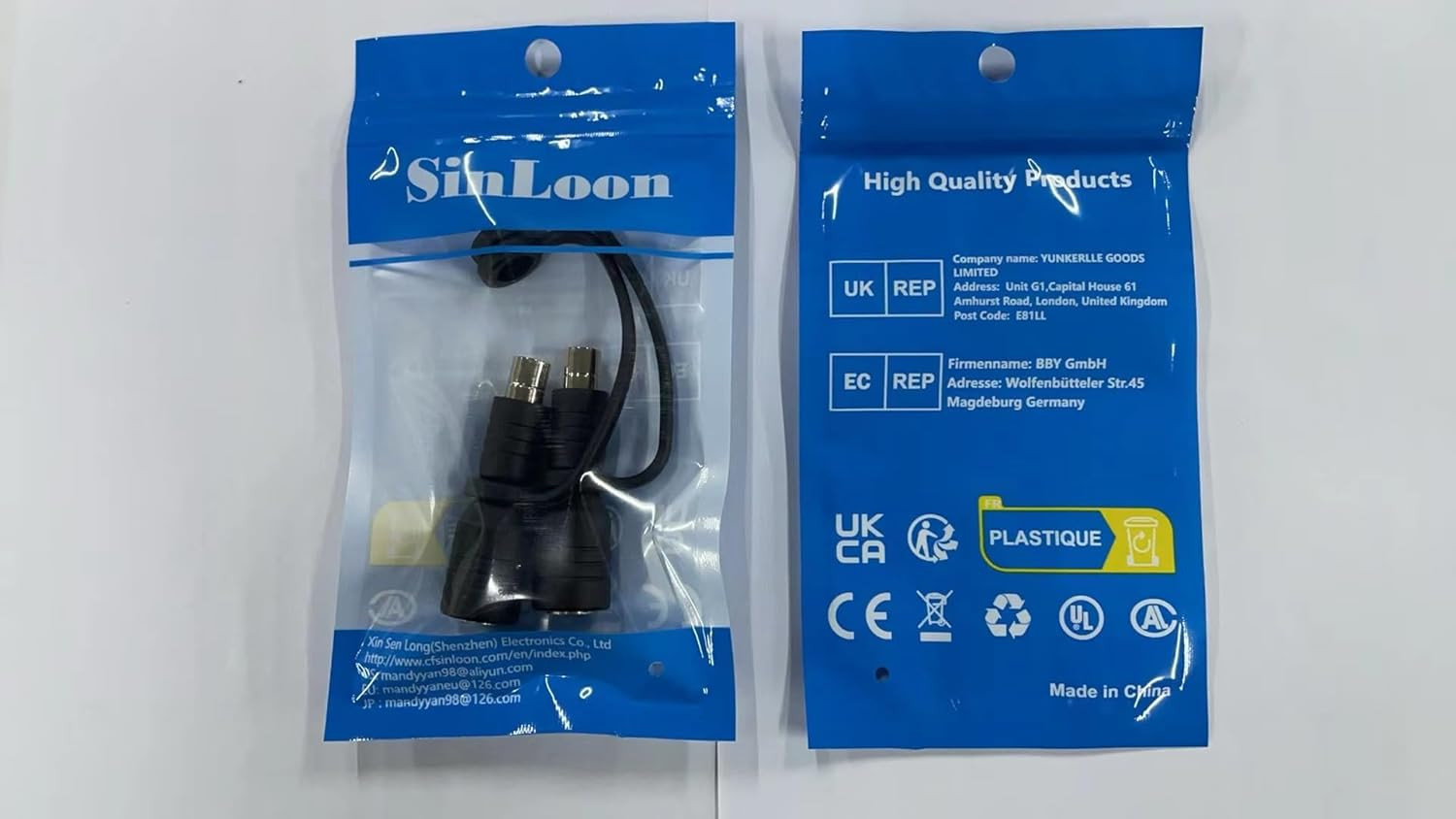 DC7909 to DC8020 Adapter DC7909 Female to DC8020 Male Connector Adapterfor 100