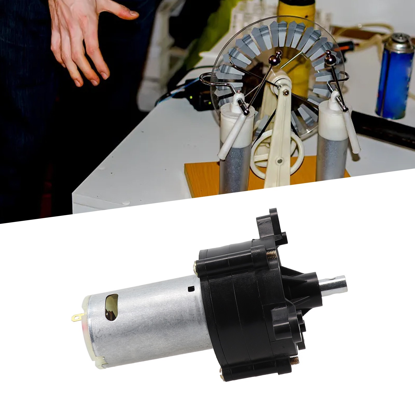 Power Generating Wind Hand Crank Dynamo Hydraulik Test 5V6V12V24V 1500mA