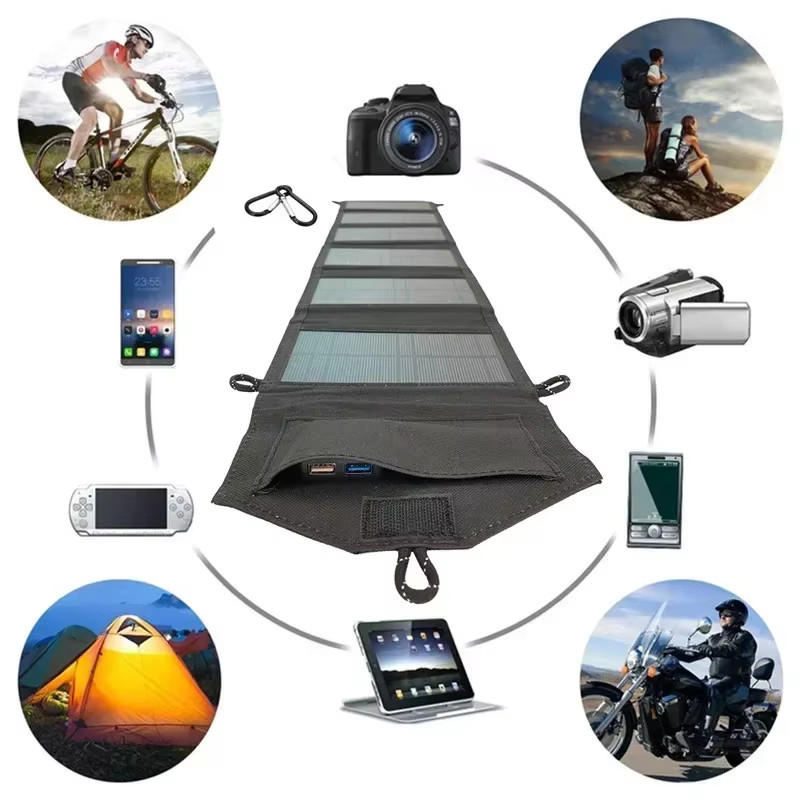 1000W Foldable Solar Panel Solar Panel Camping Ecoworthy USB Typec Mobile Phone