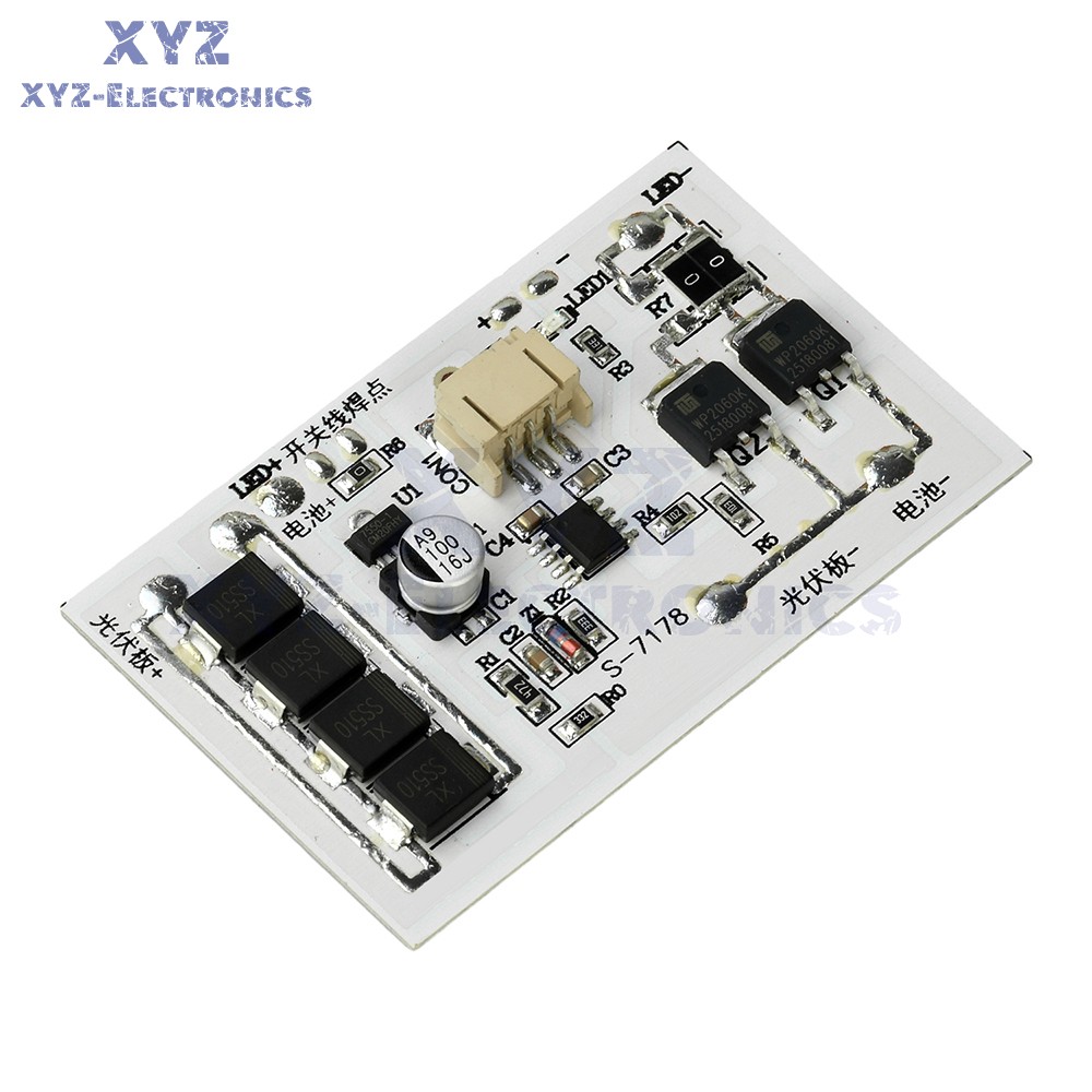 Solar Street Light Controller Circuit Board 3.2V 3.7V 6.4V7.4V Stepless Dimming