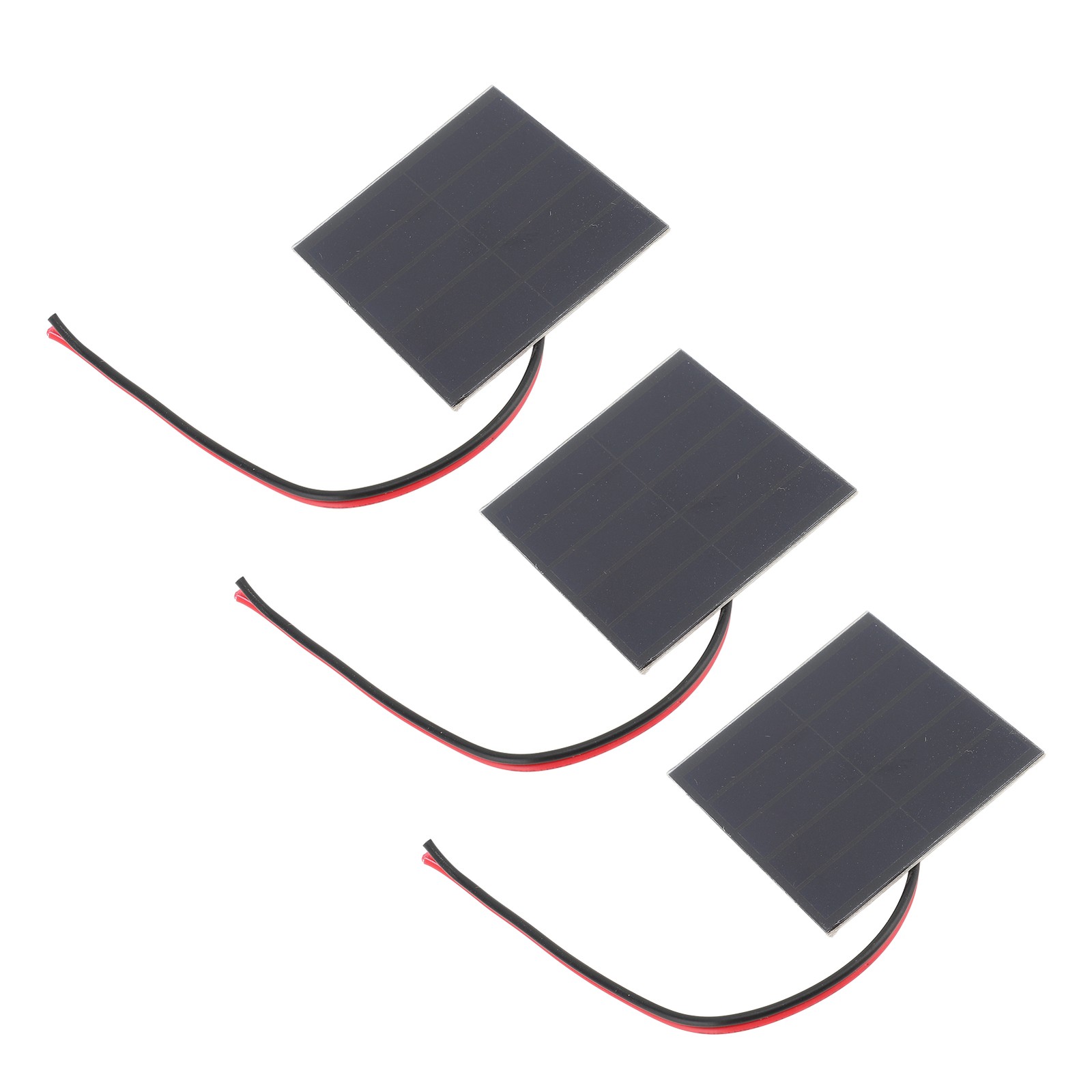 ˜3 Set Small Solar Panels Professional 1W Monocrystalline Silicon High Effici