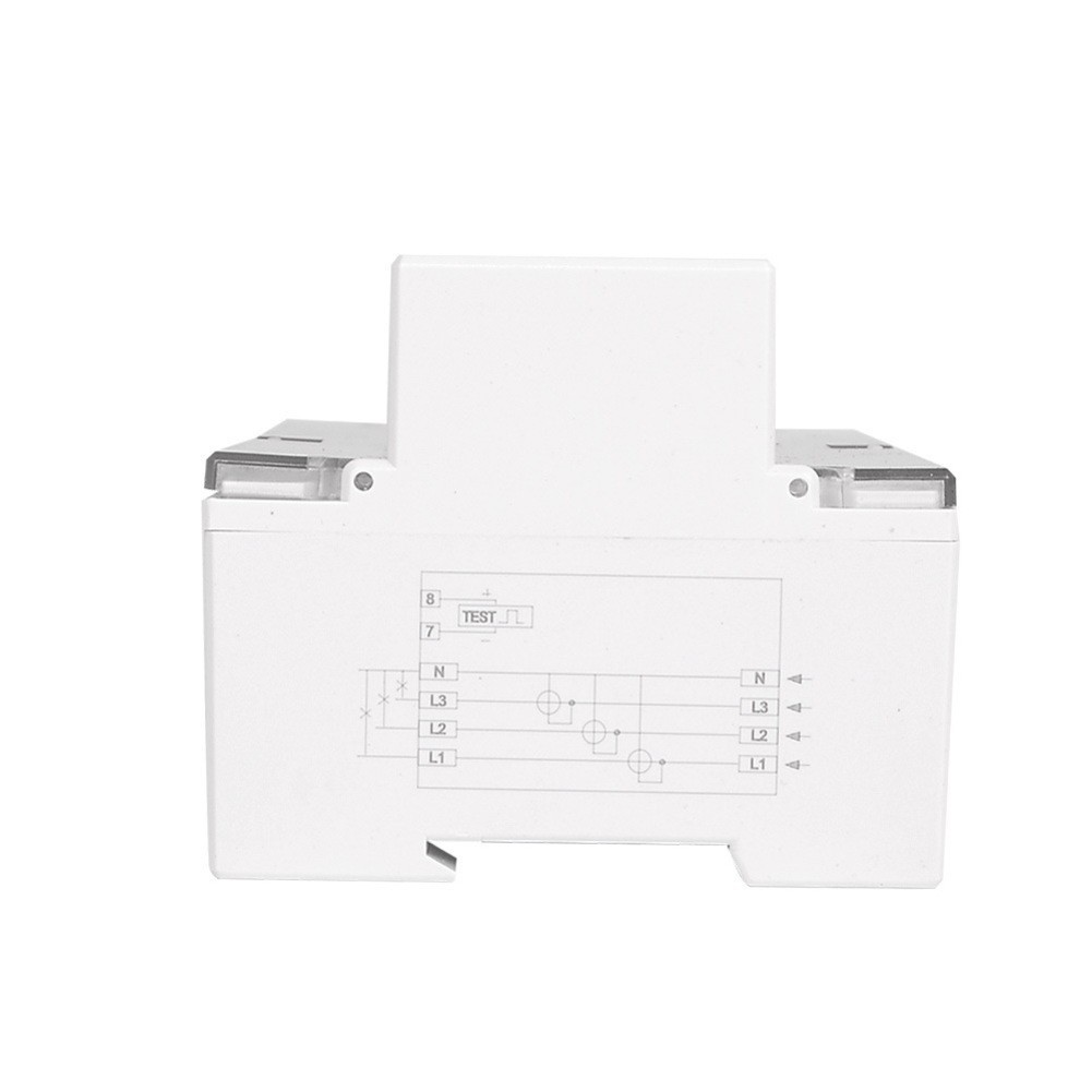 Three Phase Digital Power Meter with Overload Safety and Efficient Operation
