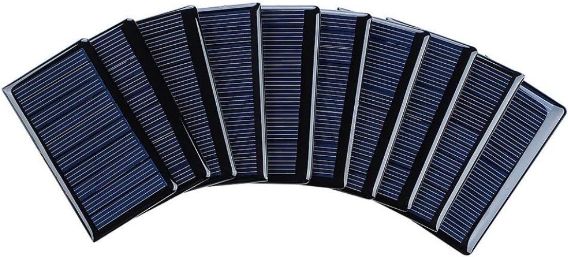 SUNYIMA 5V 60mA Epoxy Polycrystalline Solar Panel Cells for Battery Charger D…