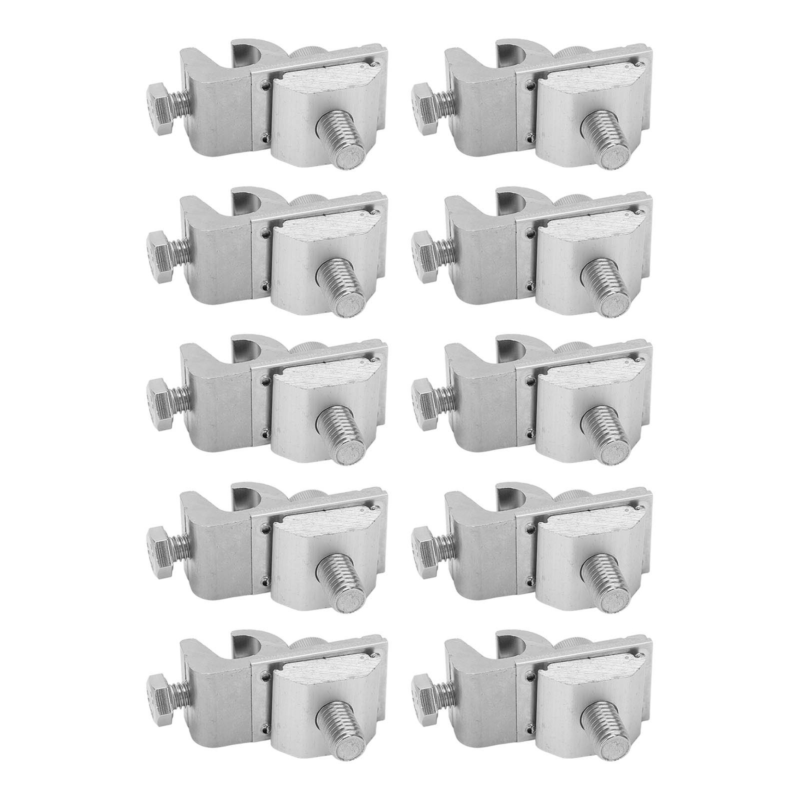 10Pcs Solar Mounting System Grounding Clip Durable Thunder Protection For Solar