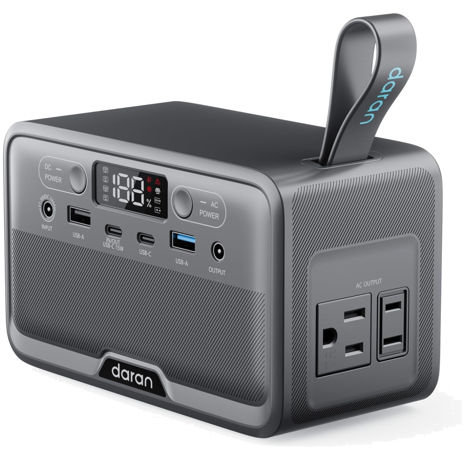 Emergency-Ready Power Station – Fast Charging, AC/DC Ports