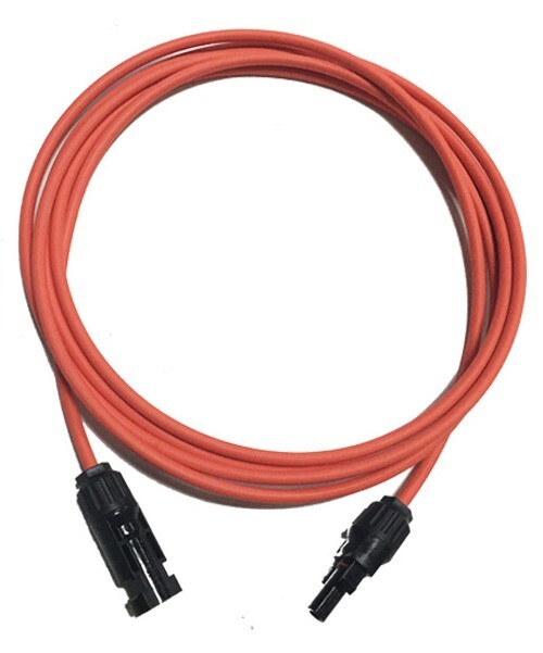 Pair Black+Red, 10 or 12 AWG, PC Solar Panel wire PV Connector, made in USA