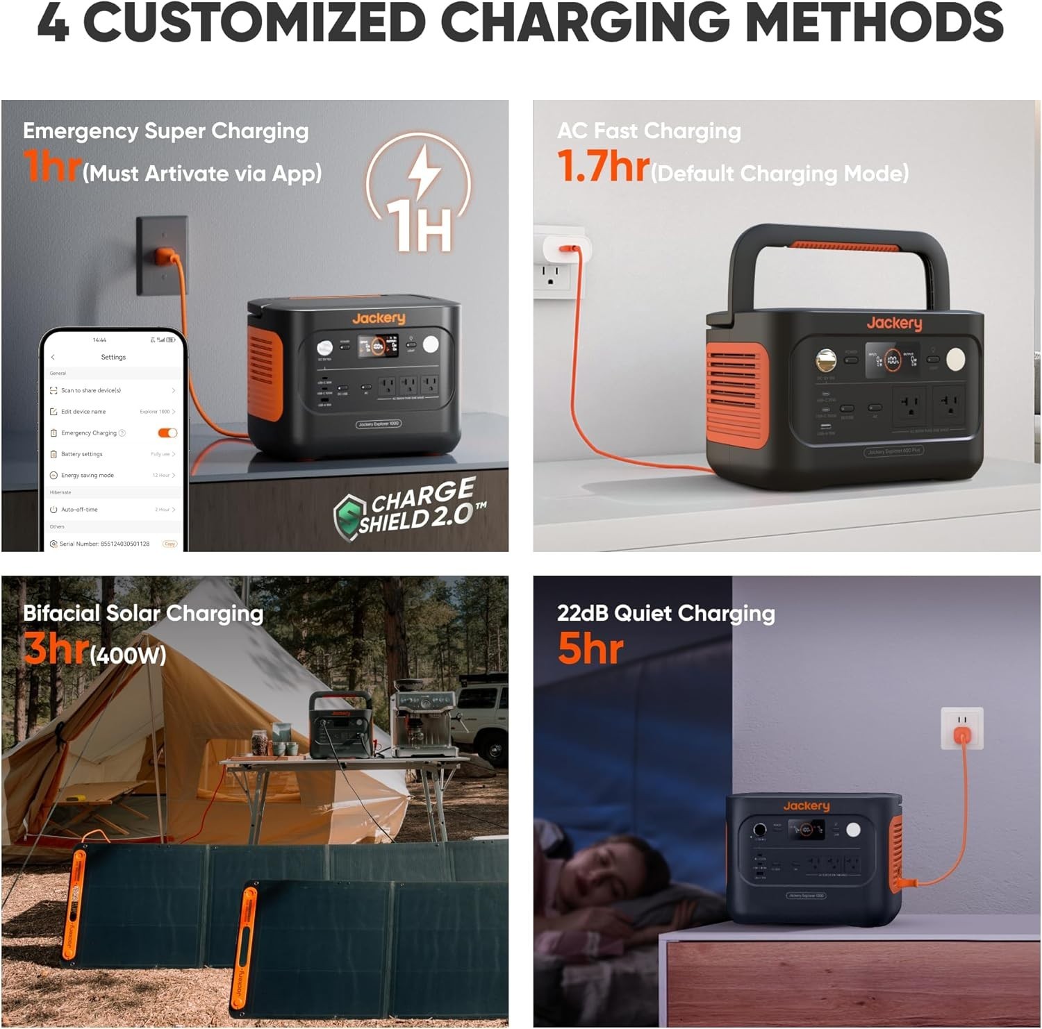 Jackery Explorer 2000 v2 Portable Power Station, 2042Wh LiFePO4
