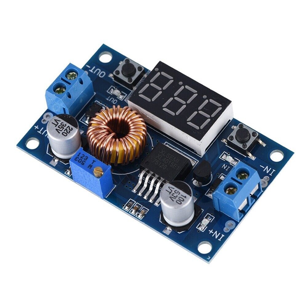 XL4015 LED 5A DCDC Voltage Step Down Reduce Converter Volt meter With Display