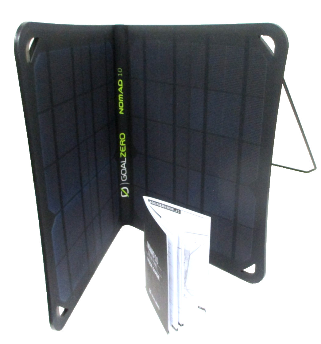 Goal Zero Nomad 10 Foldable 10 Watt Solar Panel with USB Port