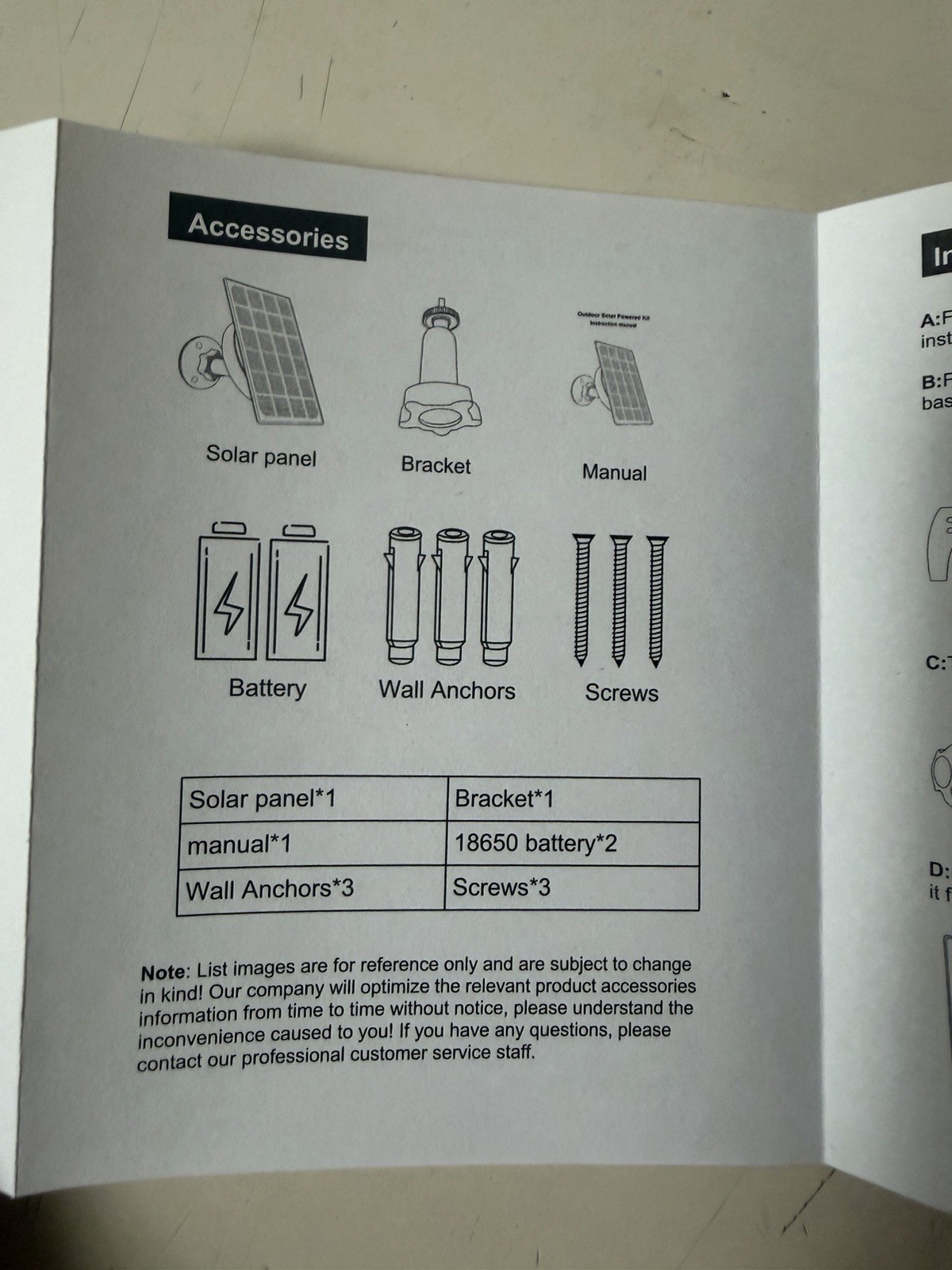 Outdoor Solar Panel Kit 5 Watt