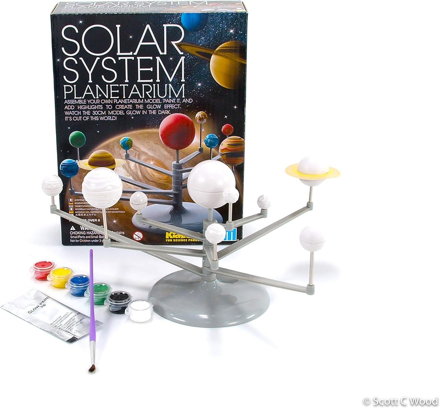 DIY Glow-In-The-Dark Solar System Planetarium Set for Kids – STEM Learning Fun