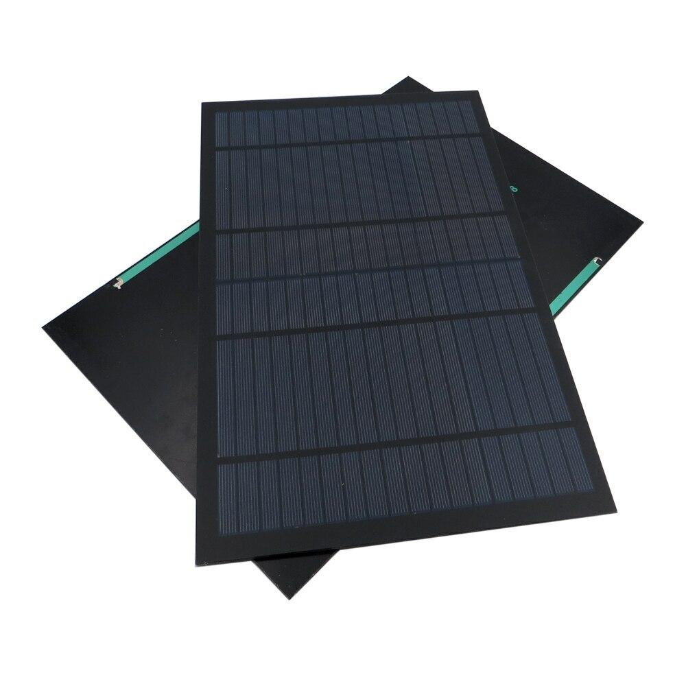 2 pcs/lot panneau solaire 18 V 20 W 10 W 0.55A Mini monocristallin